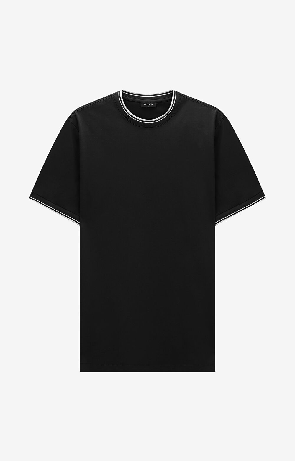Gładki t-shirt regular - 2