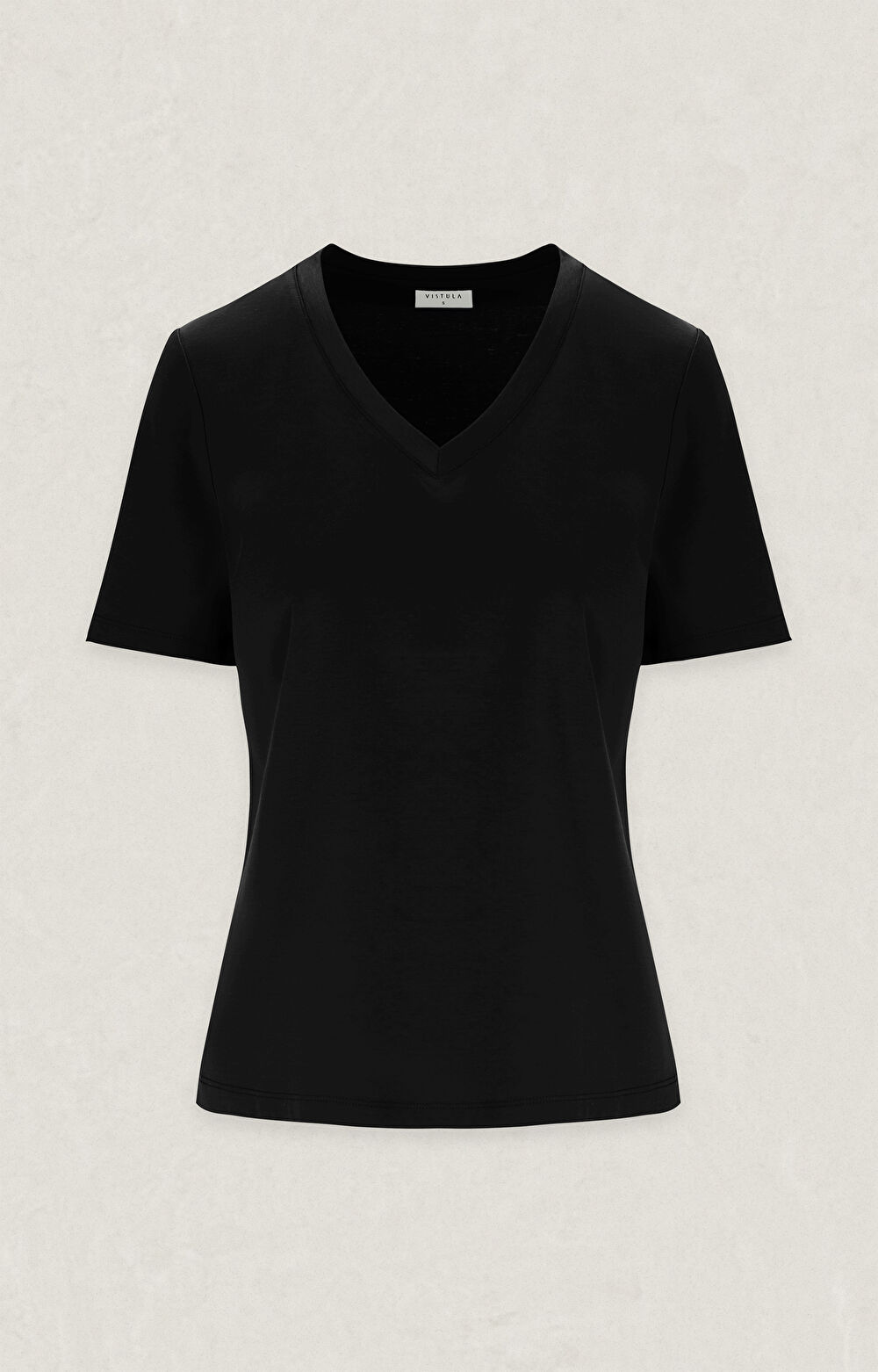 T-shirt slim v-neck - 2