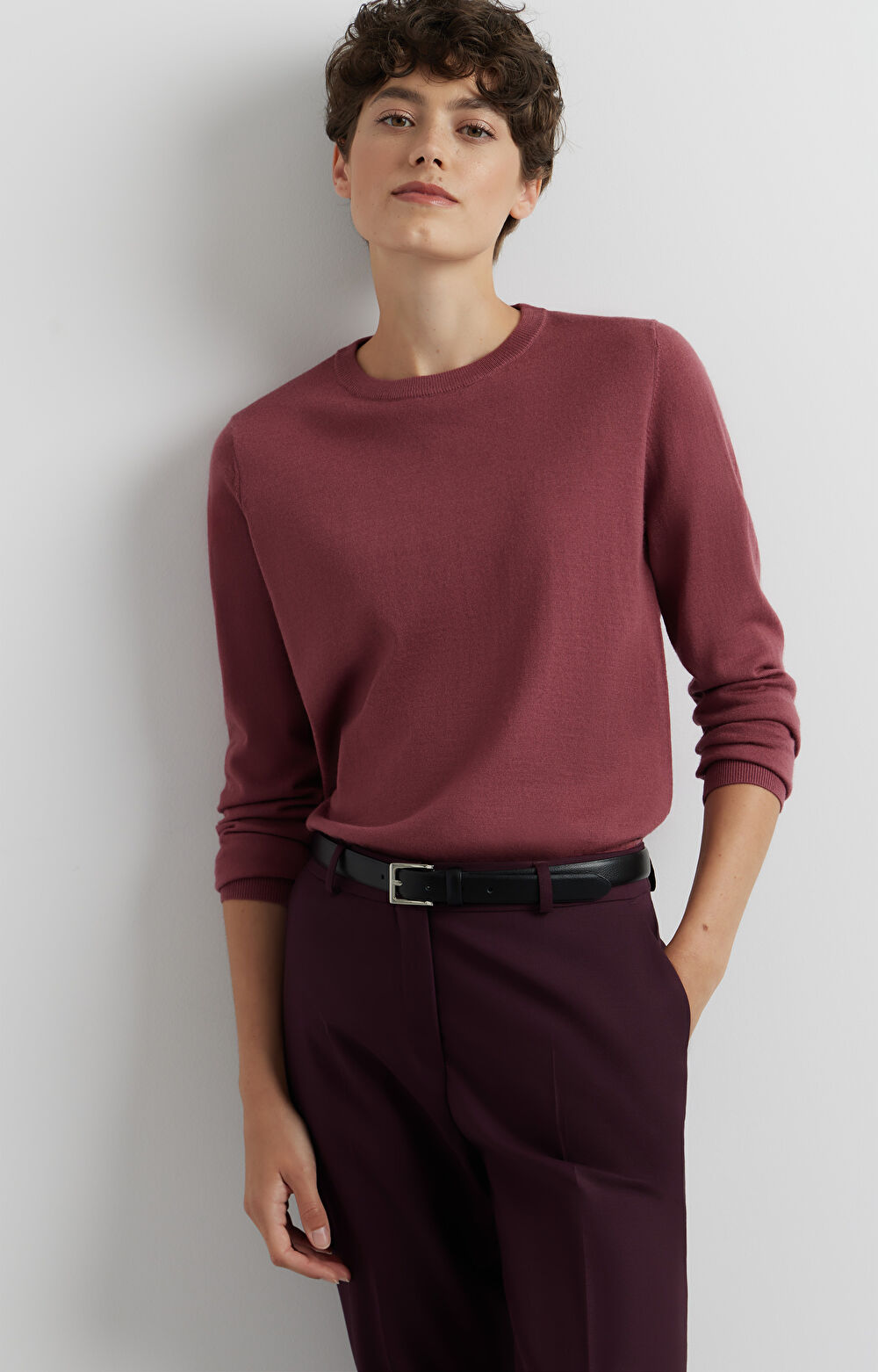 Sweter round neck - 5
