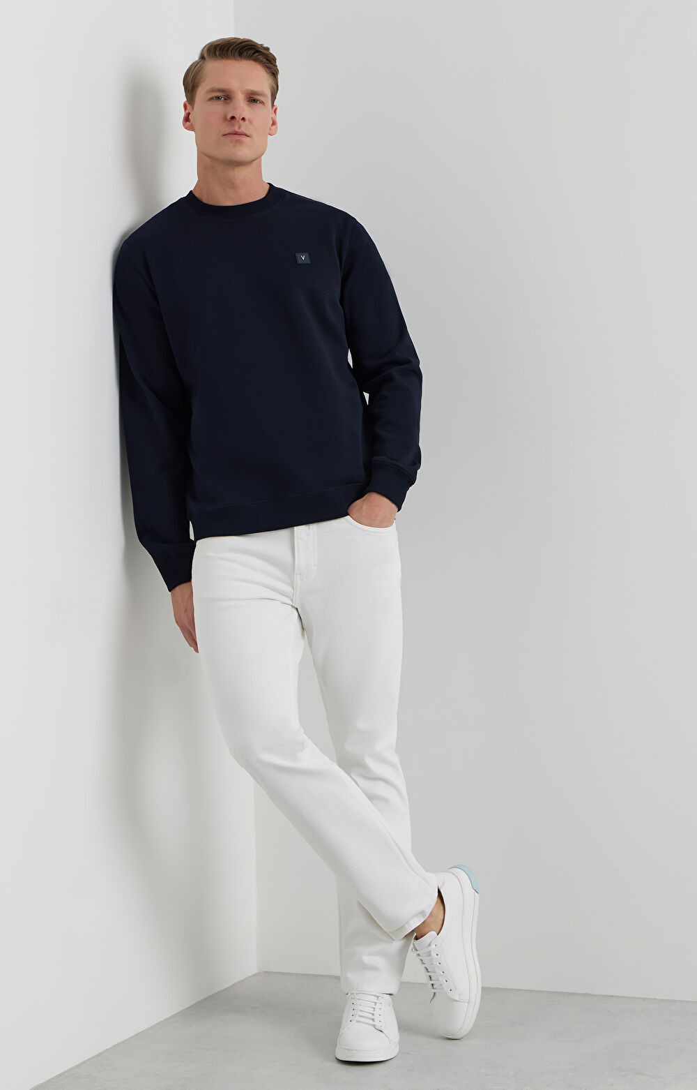 Granatowa bluza VISTULA - 5