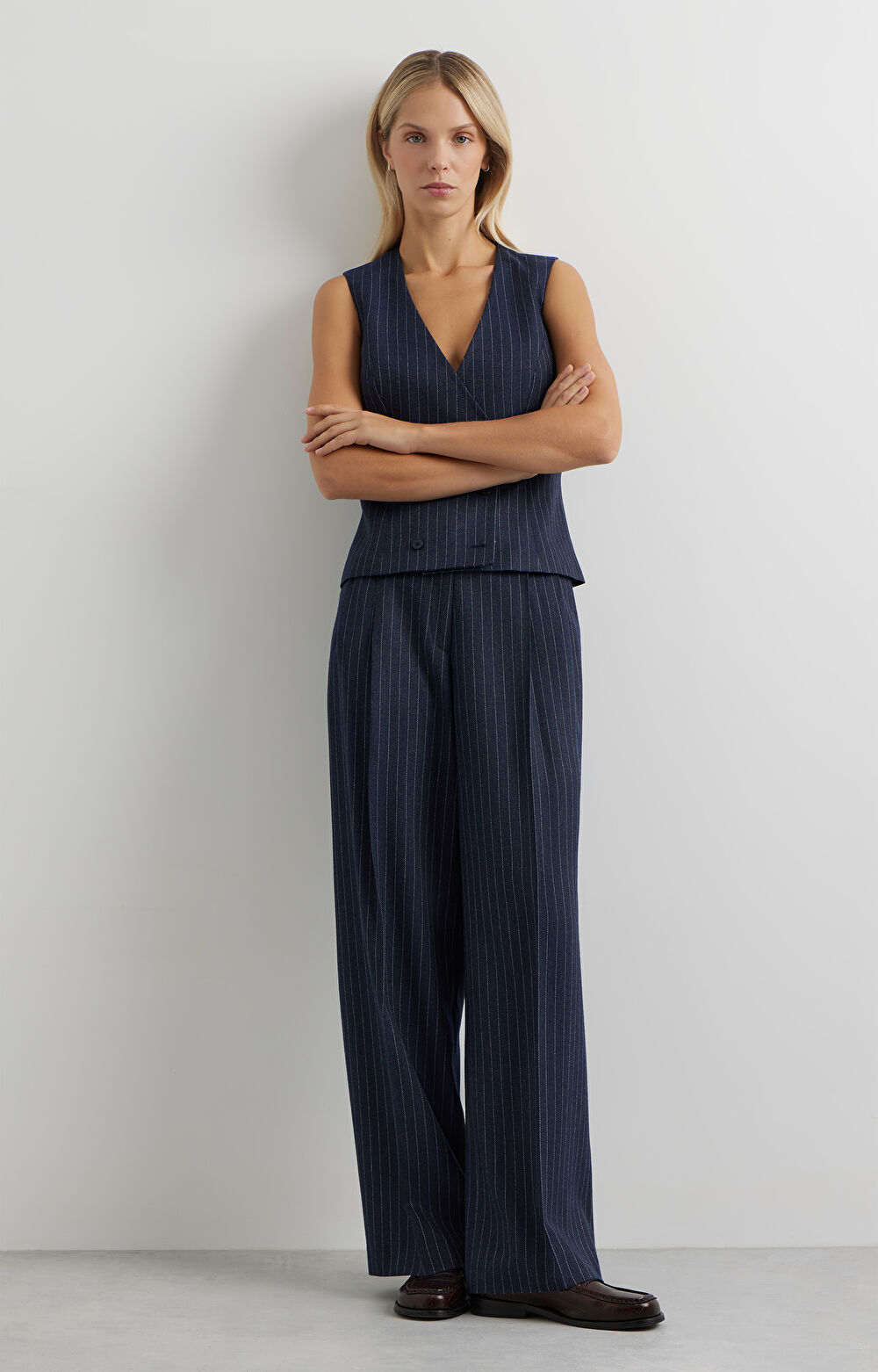 Kamizelka slim do garnituru - Mix&Match - 4