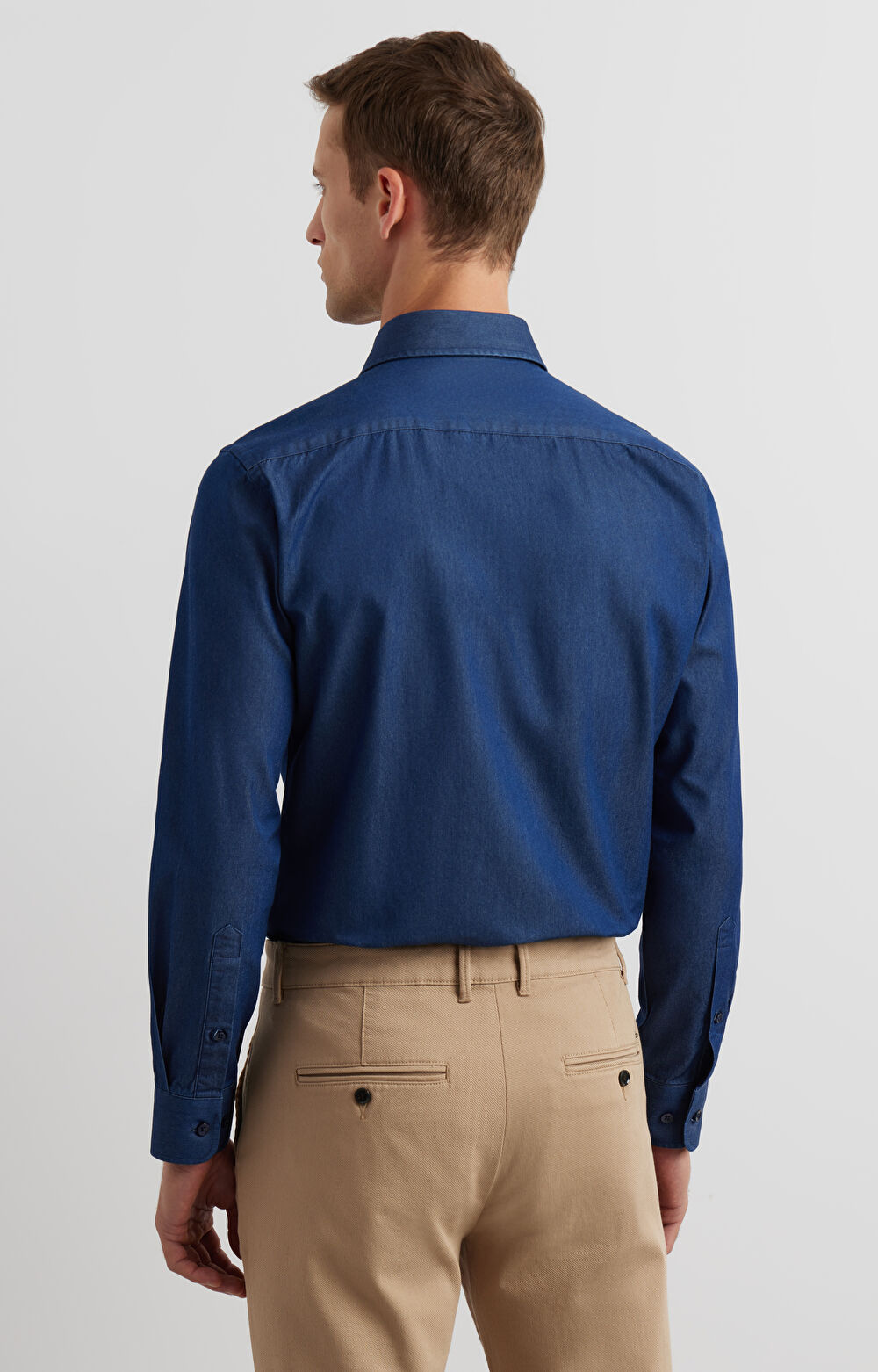 Jeansowa koszula slim - 4