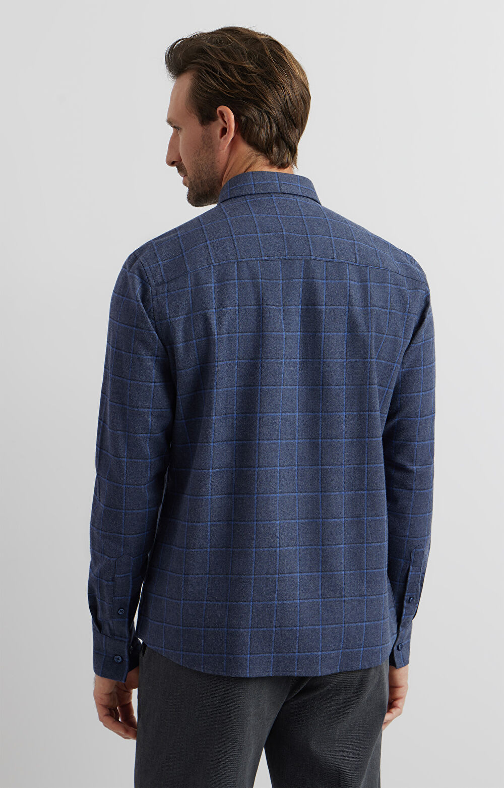Koszula regular w kratę - 4