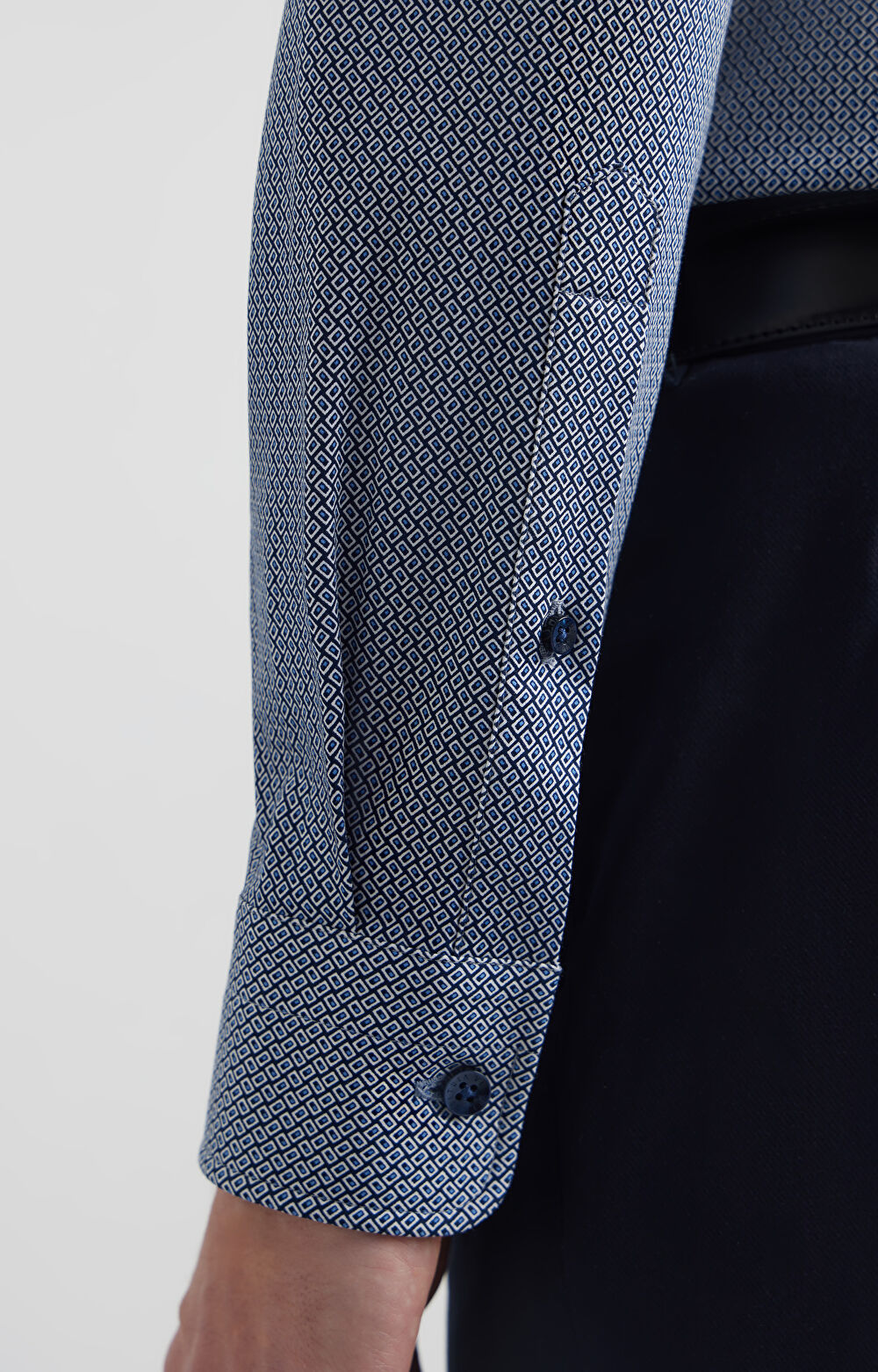 Koszula slim w print - 4