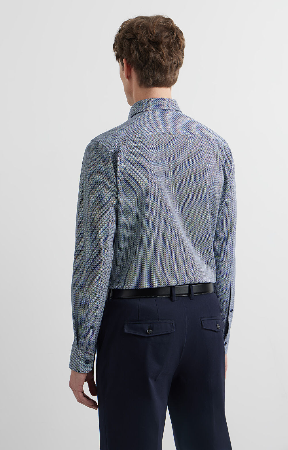 Koszula slim w print - 3