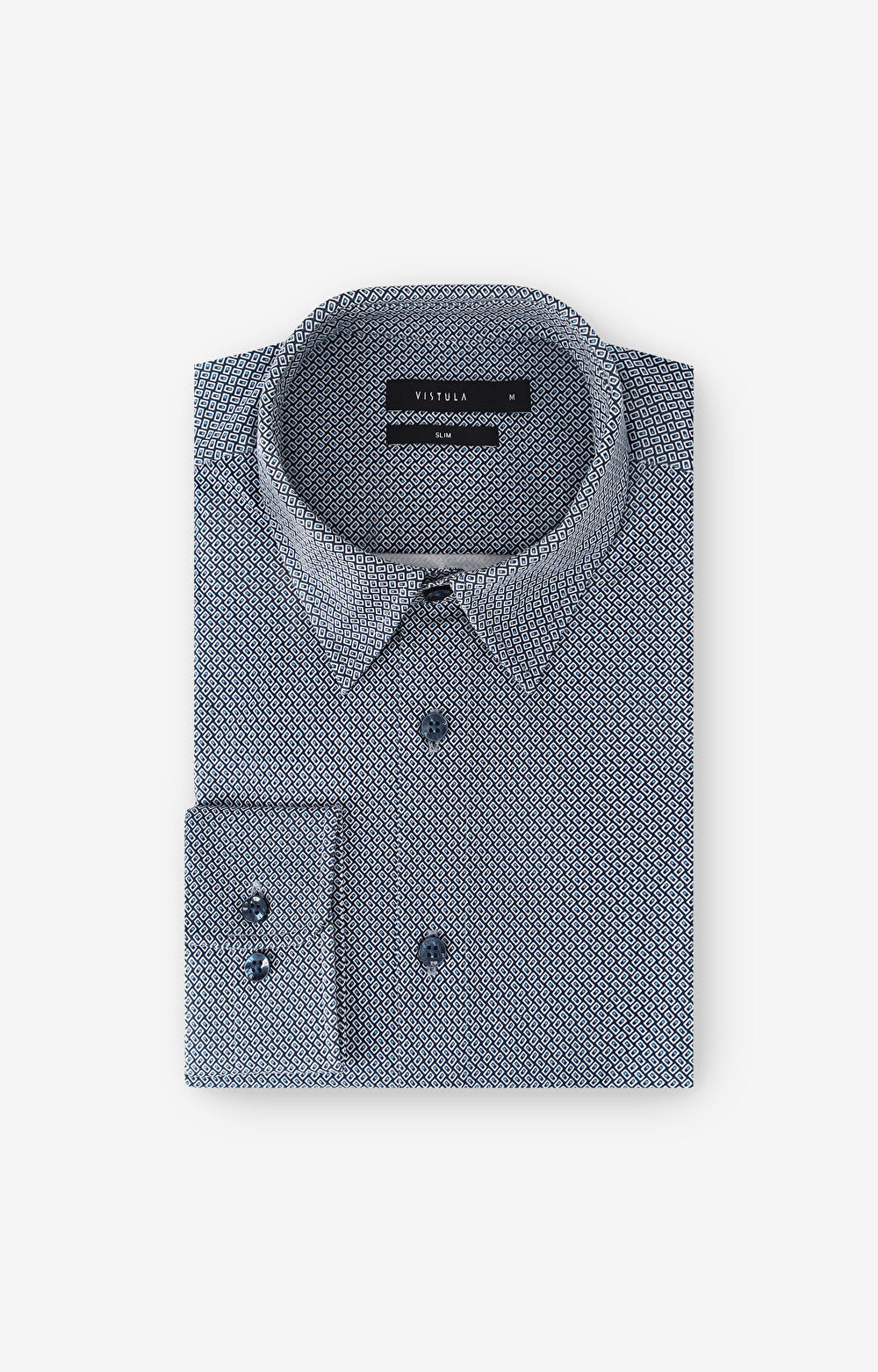 Koszula slim w print - 2