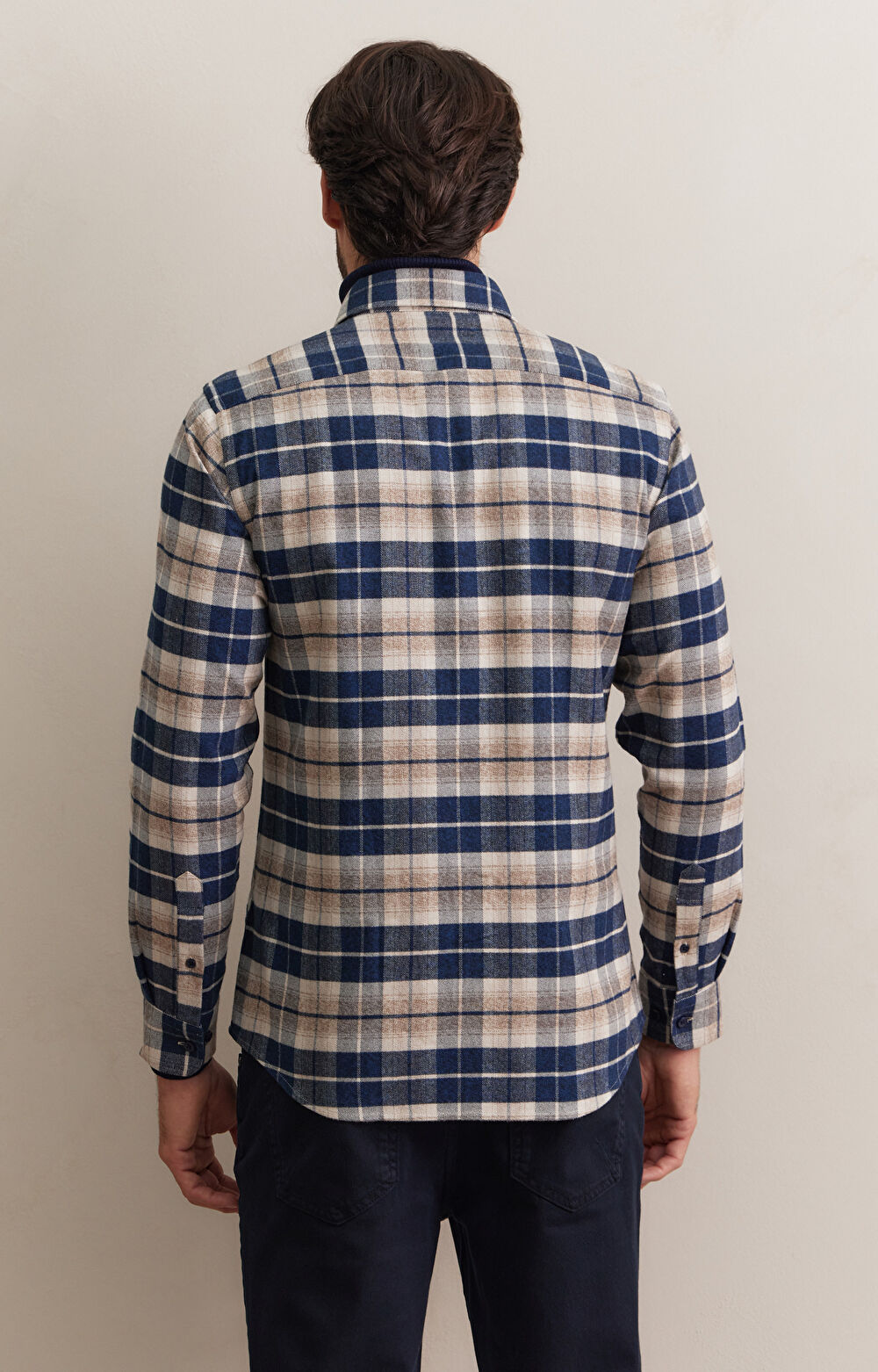 Flanelowa koszula w kratę - 3