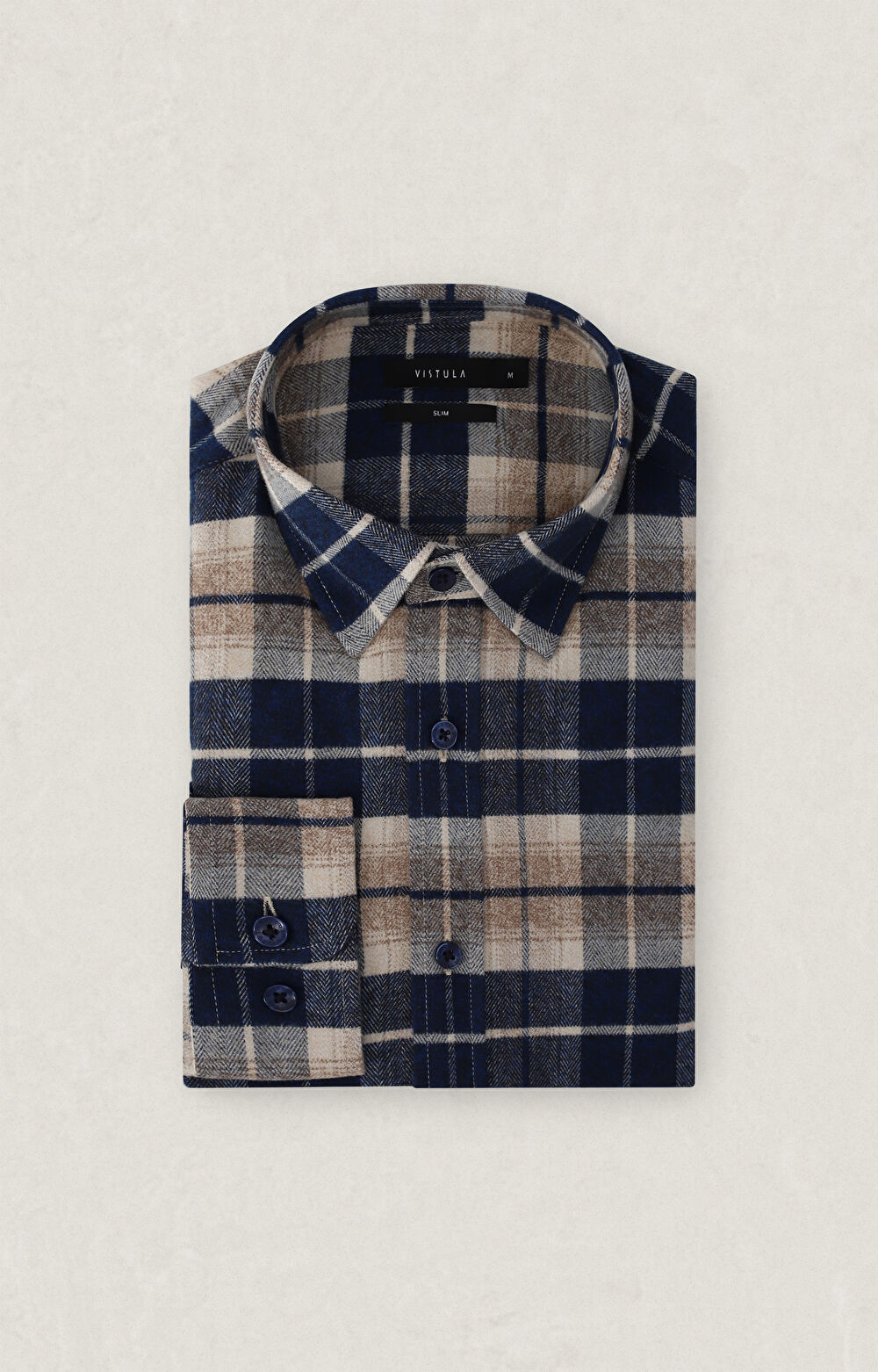 Flanelowa koszula w kratę - 2