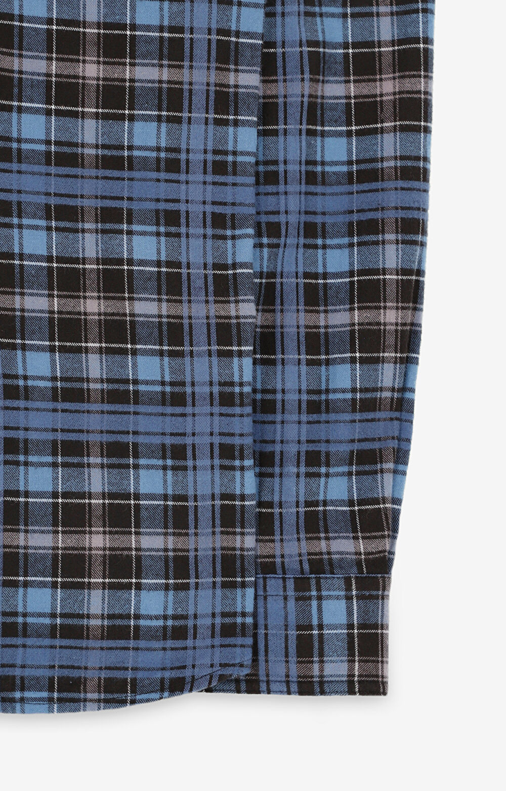 Flanelowa koszula w kratę