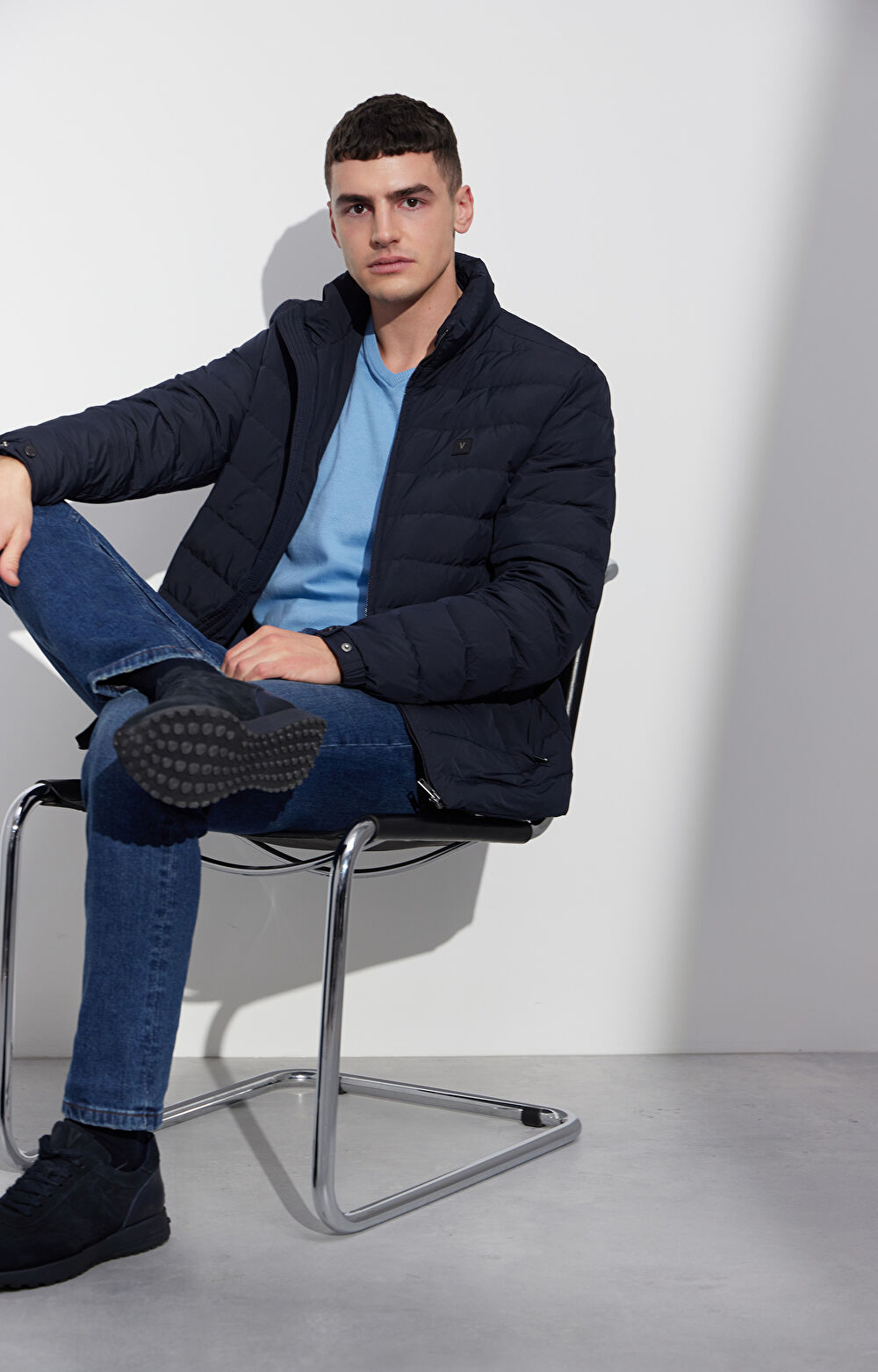 Puchowa kurtka regular - 11