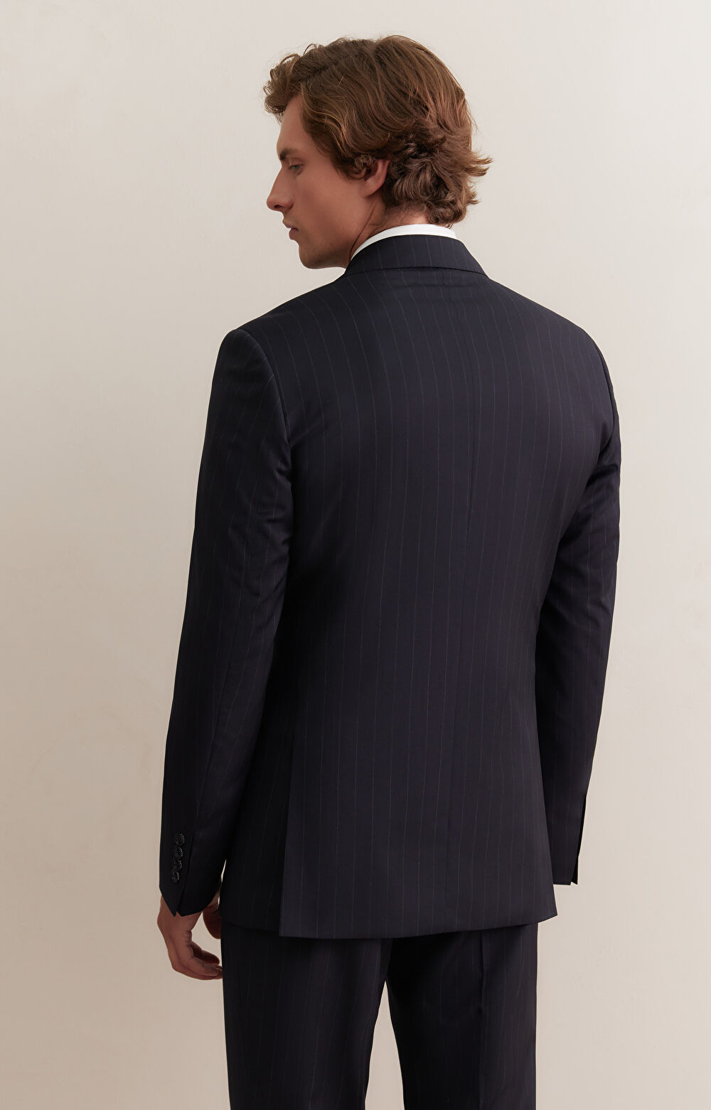 Dwurzędowa marynarka do garnituru super slim - Mix&Match - 4