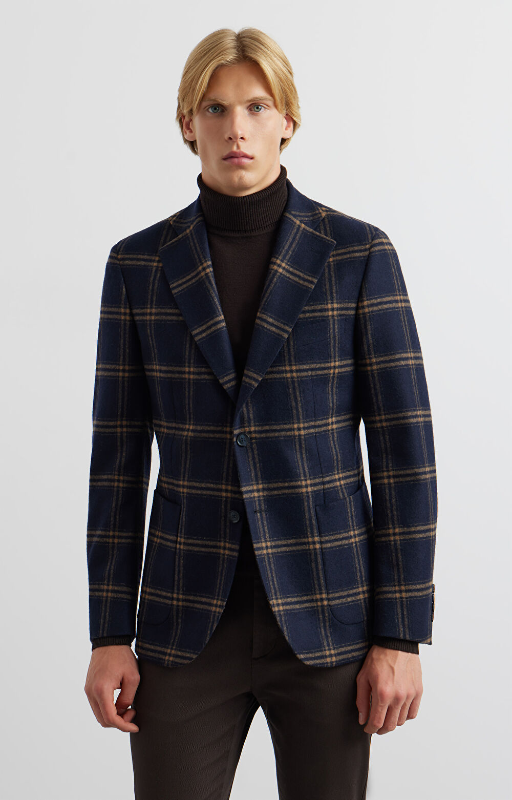 Marynarka super slim w kratę