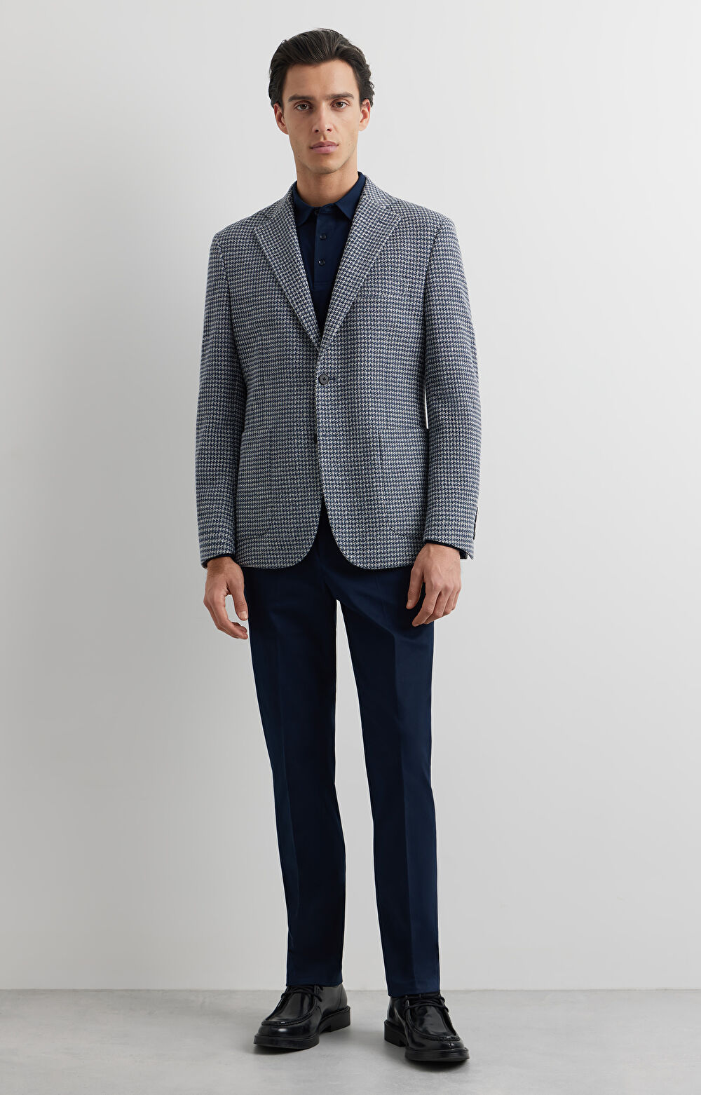 Marynarka super slim w pepitę - 3