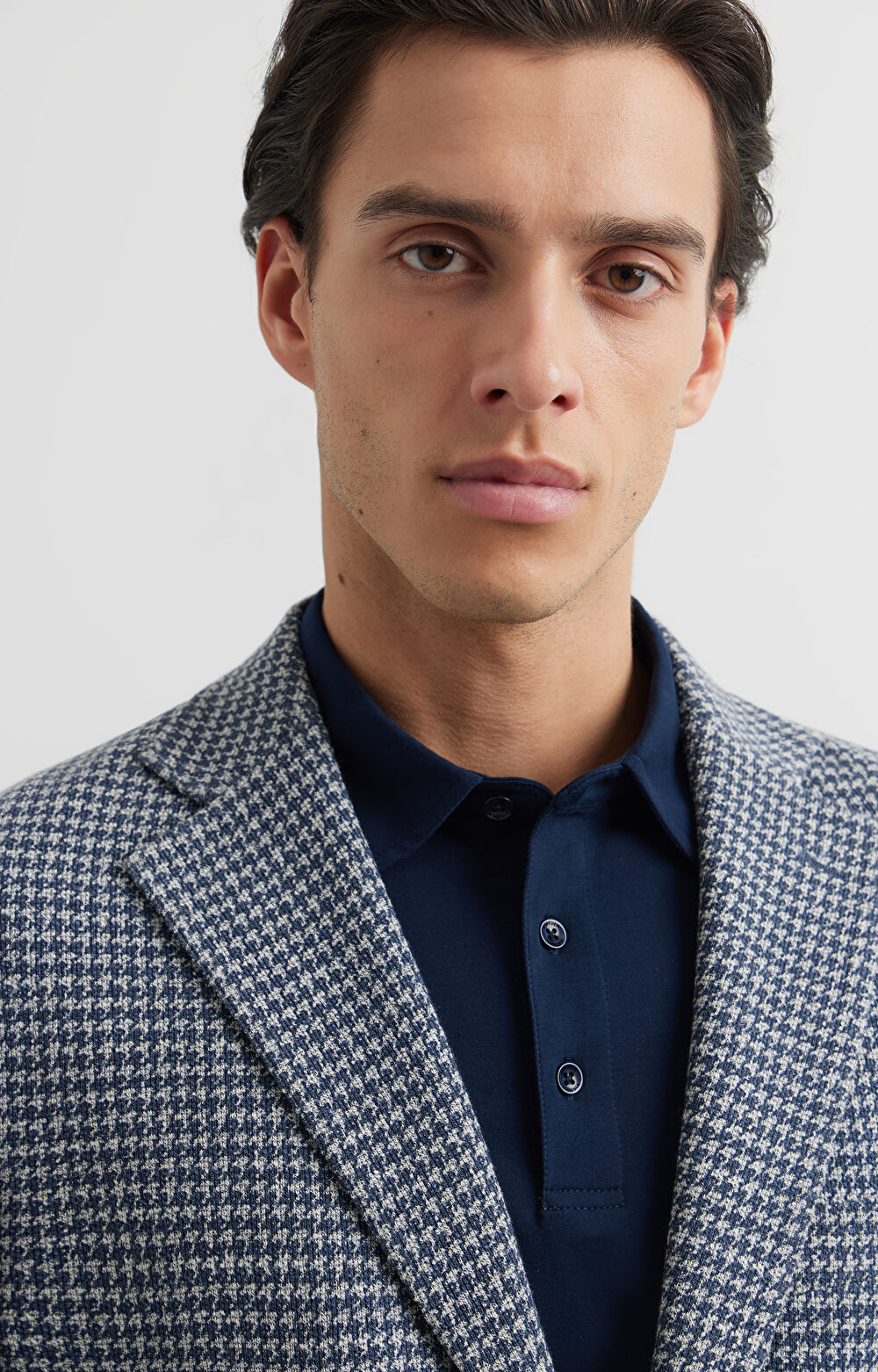 Marynarka super slim w pepitę - 5