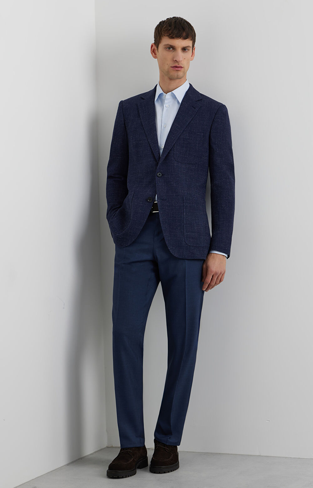 Marynarka super slim w mikrowzór - 3