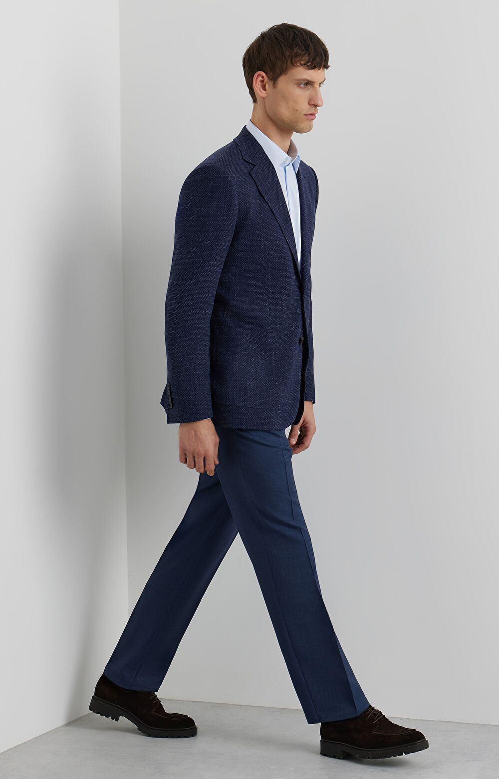 Marynarka super slim w mikrowzór - 4