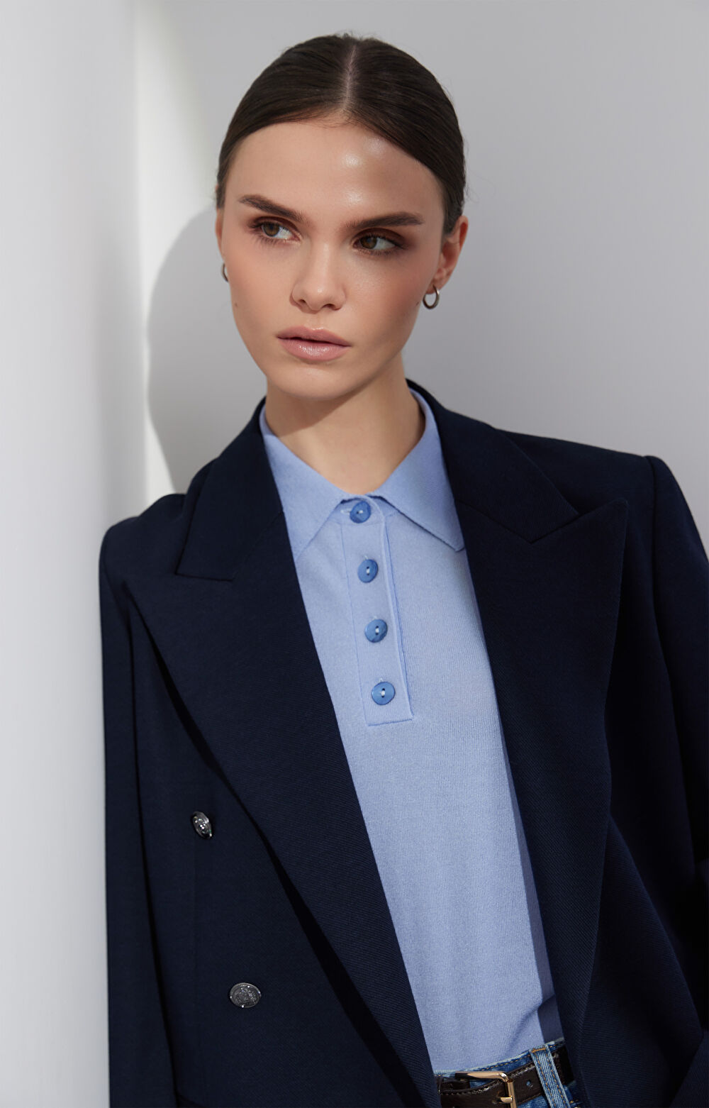 Dwurzędowa marynarka regular - 9