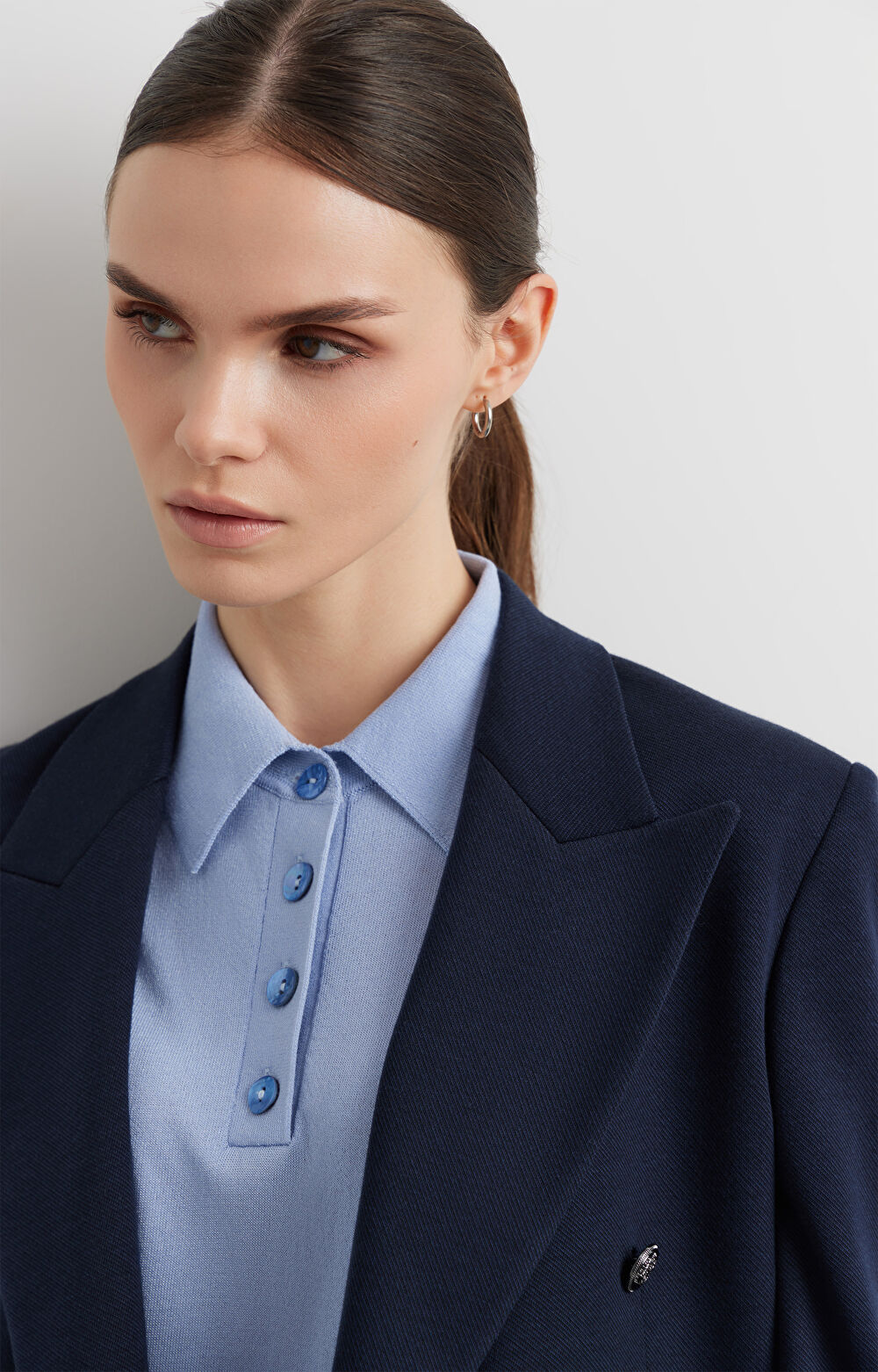 Dwurzędowa marynarka regular - 5