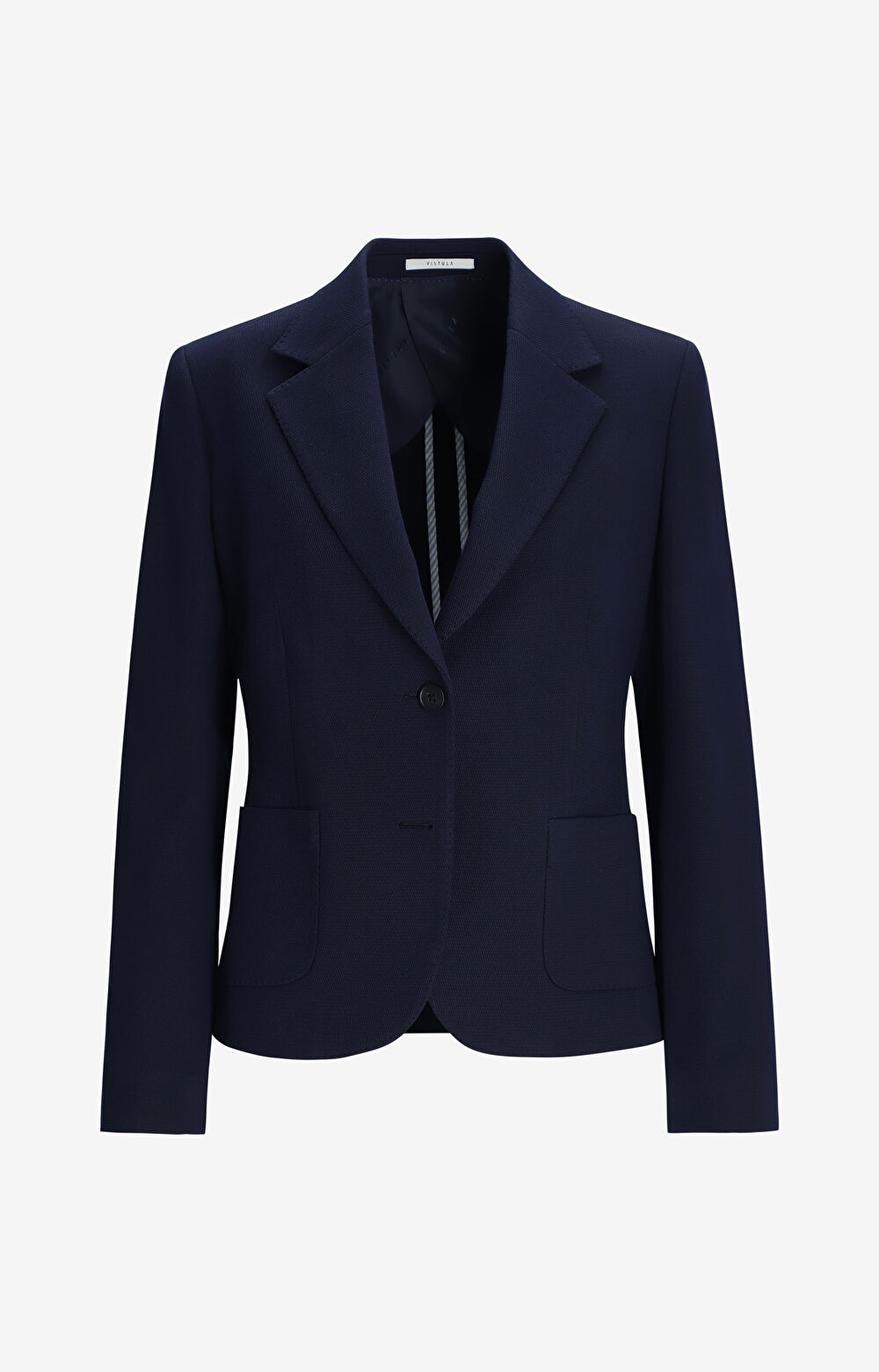 Dzianinowa marynarka slim - 2