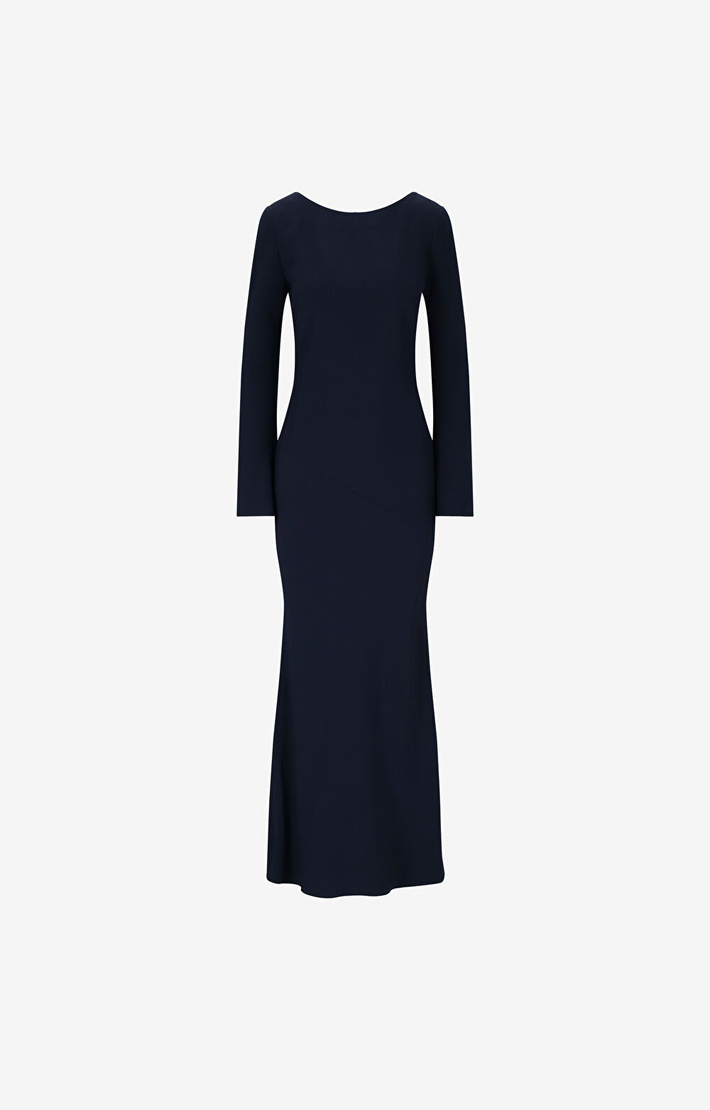 Gładka sukienka maxi - 2