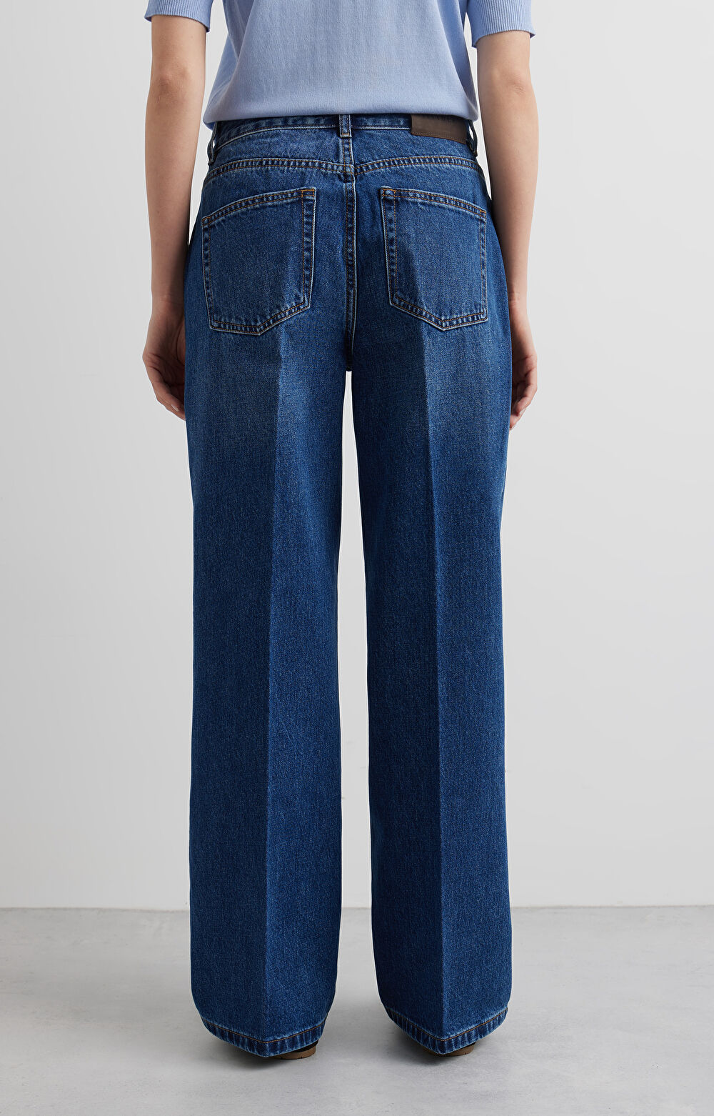 Granatowe jeansy VISTULA - 4