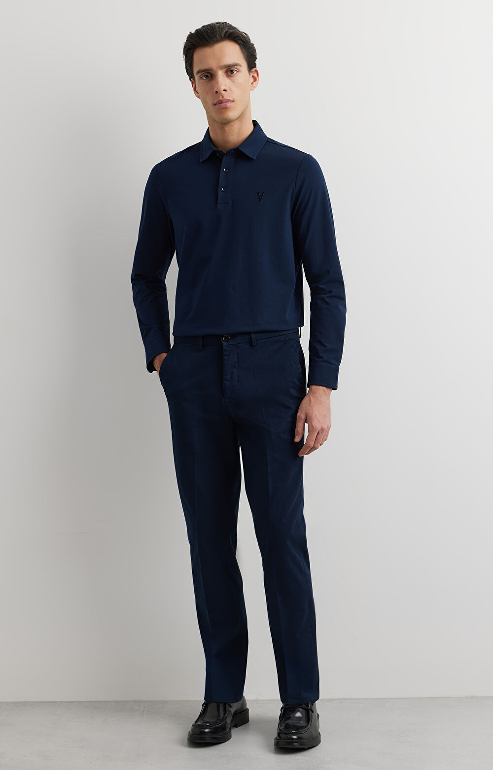 Polo regular z logo - 4