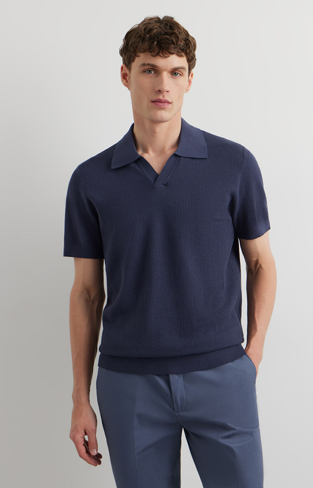 Polo swetrowe regular - 2