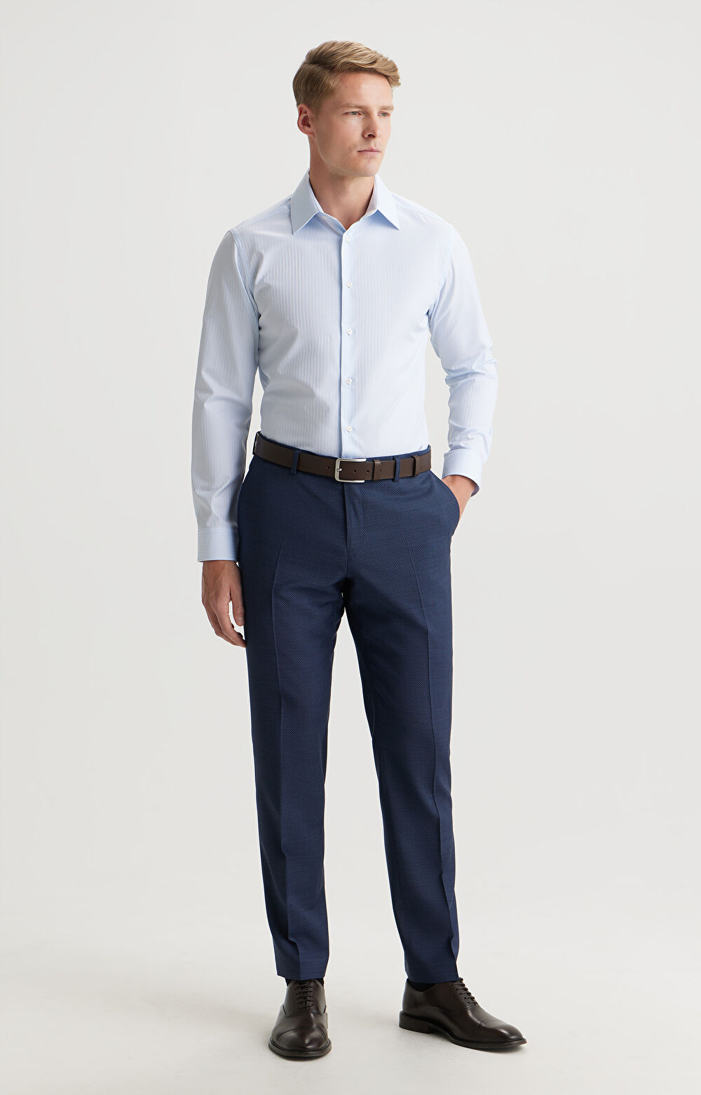 Spodnie regular fit do garnituru - Mix&Match - 3