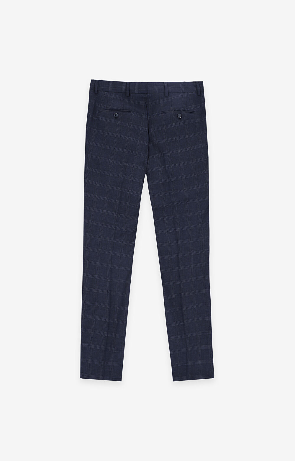 Garnitur slim fit w kratę - 10