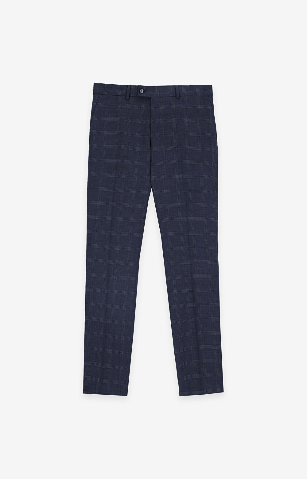 Garnitur slim fit w kratę - 8