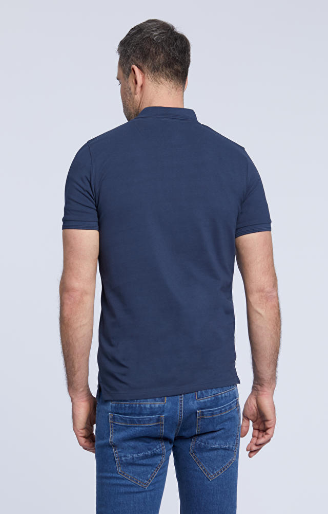 Bawełniane polo z logo - 3