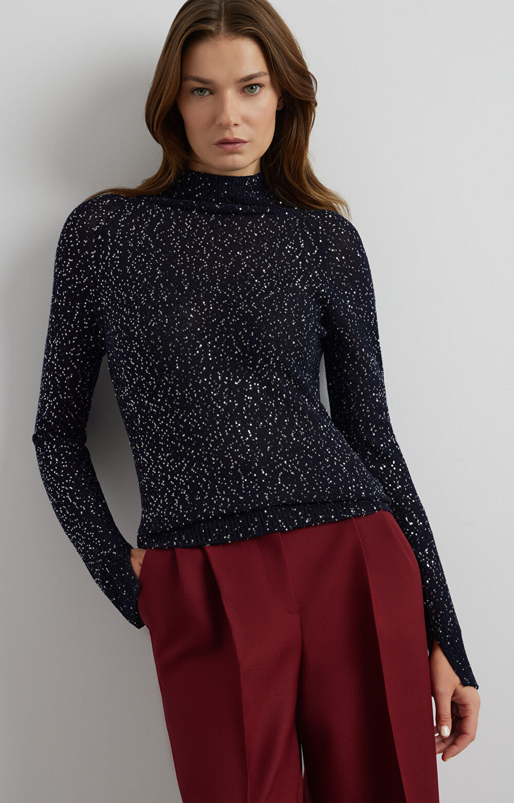 Półgolf z cekinami - 3