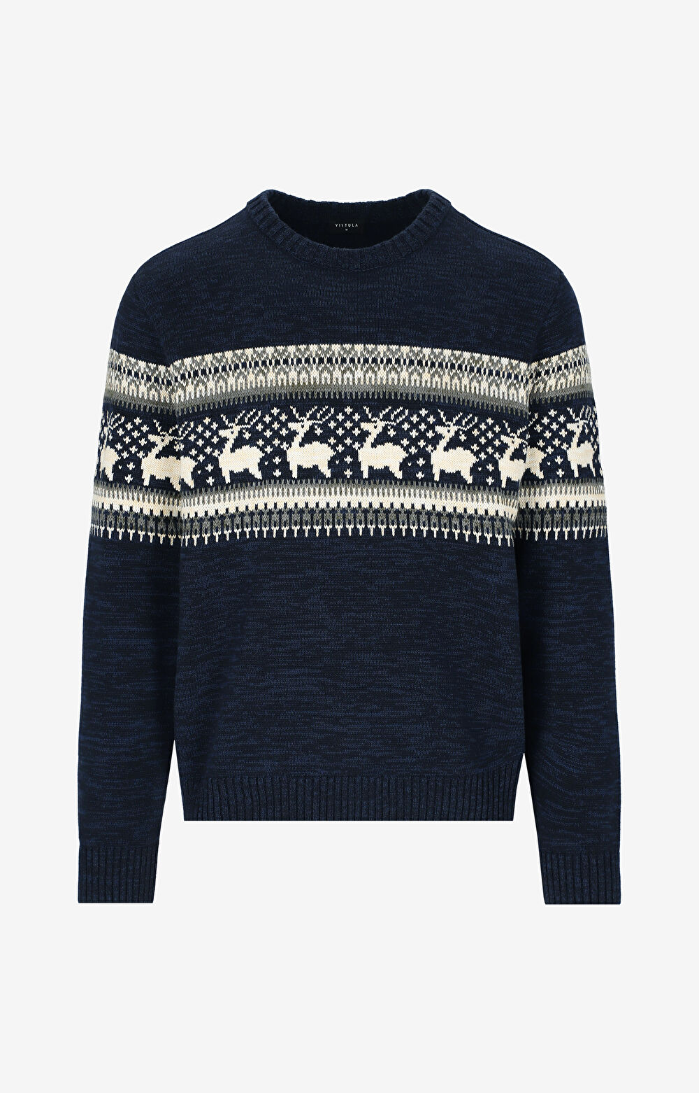 Sweter w świąteczny wzór - 2