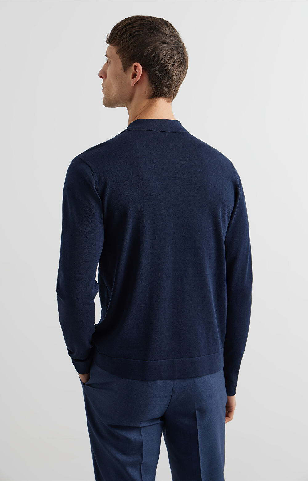 Sweter o kroju koszuli - 4