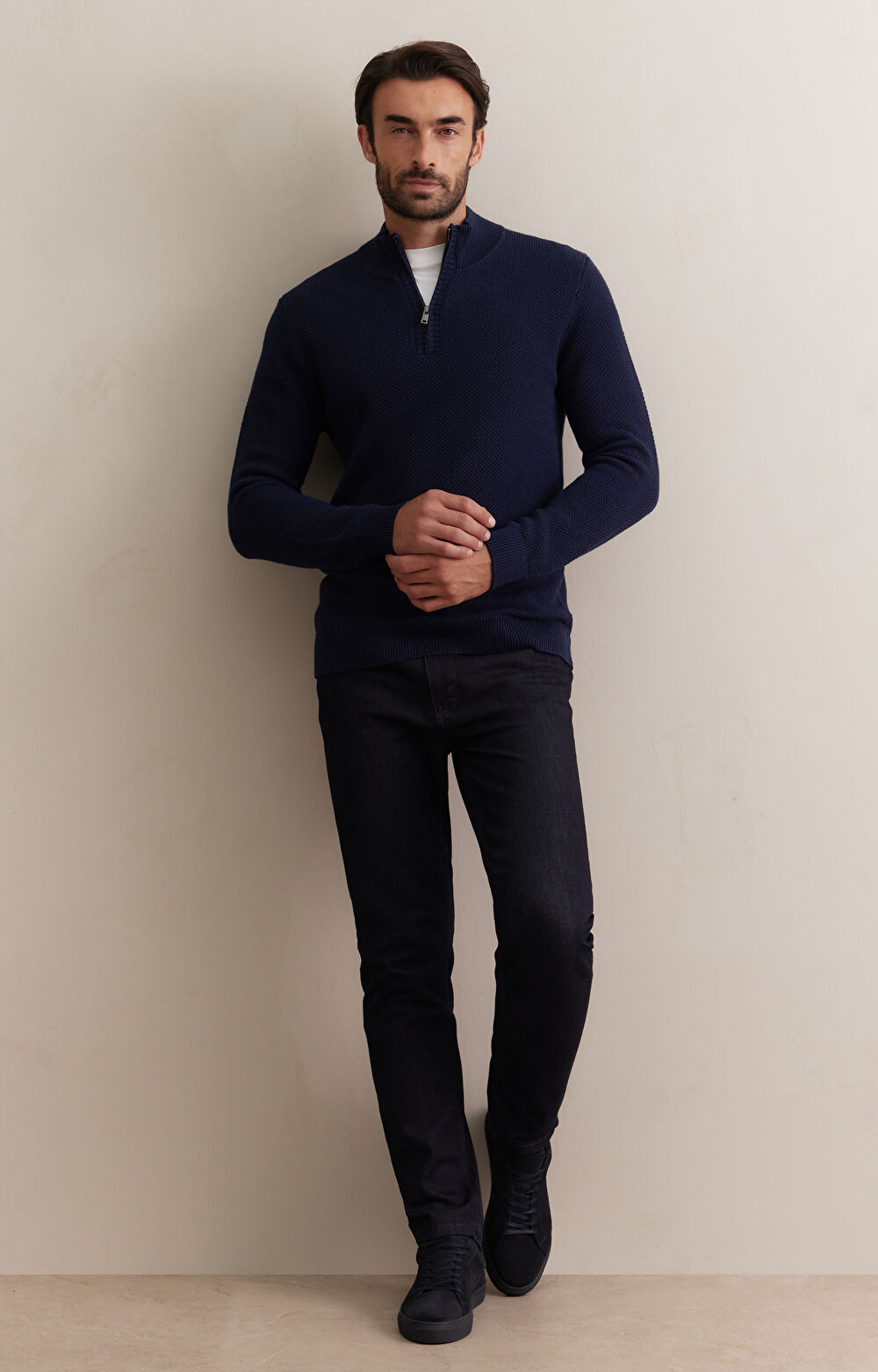 Sweter w mikrowzór - 3