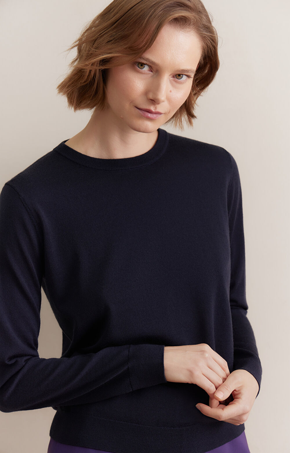 Sweter round neck - 4