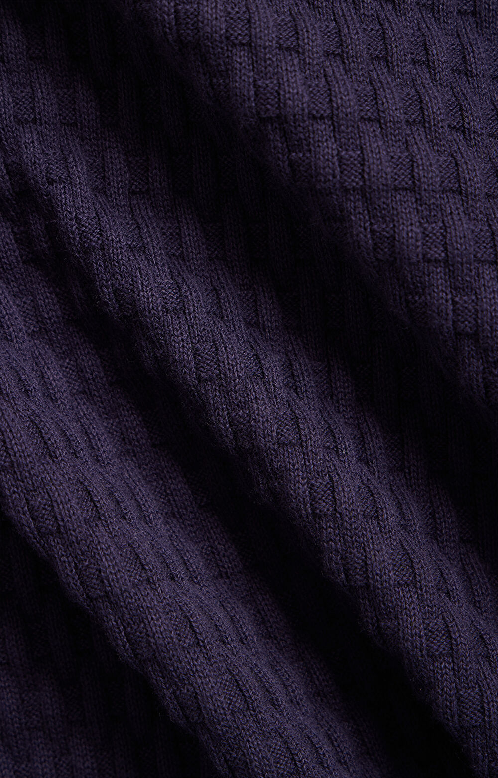 Bawełniany sweter w geometryczny wzór - 7