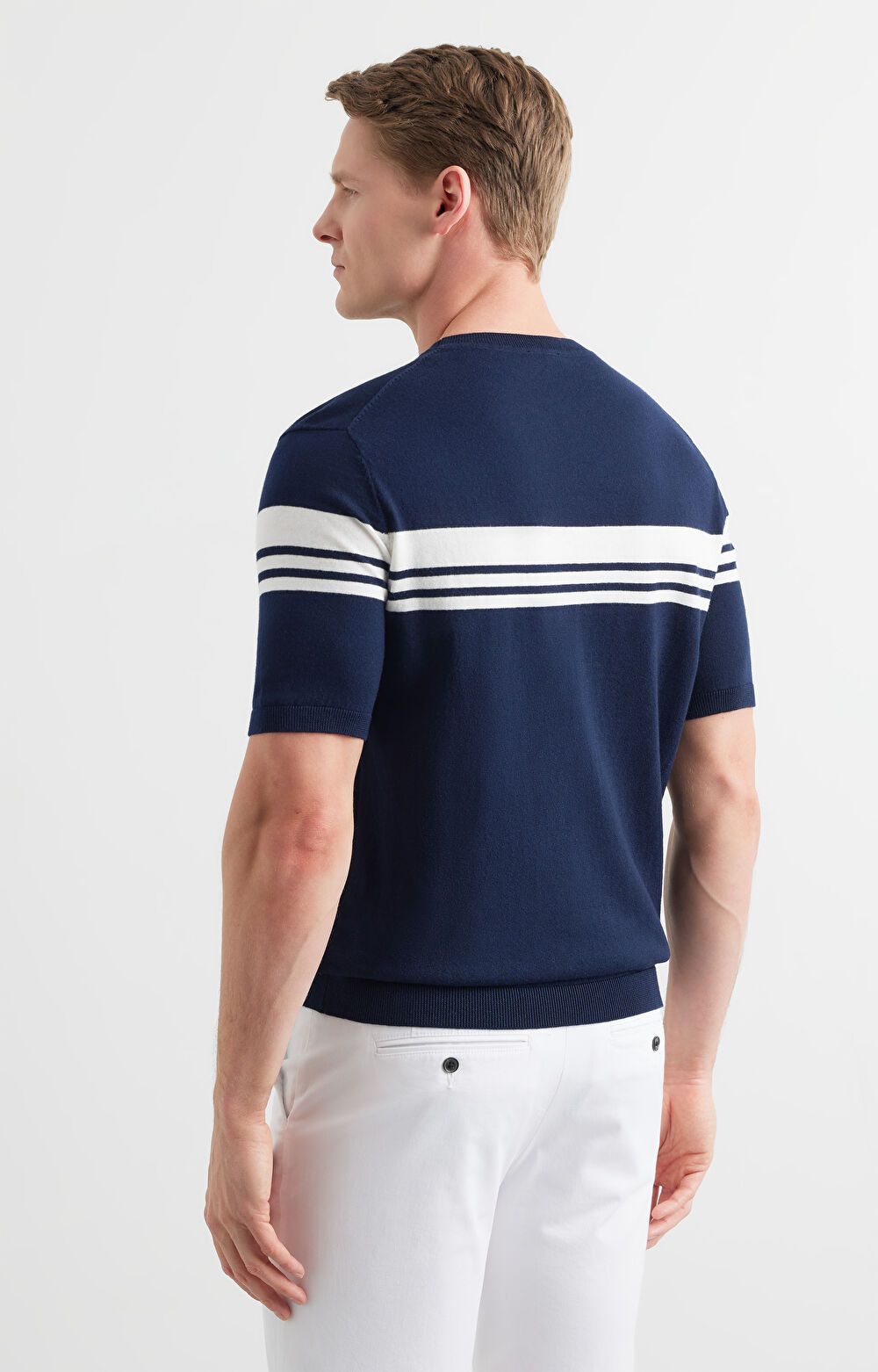 T-shirt swetrowy regular - 3