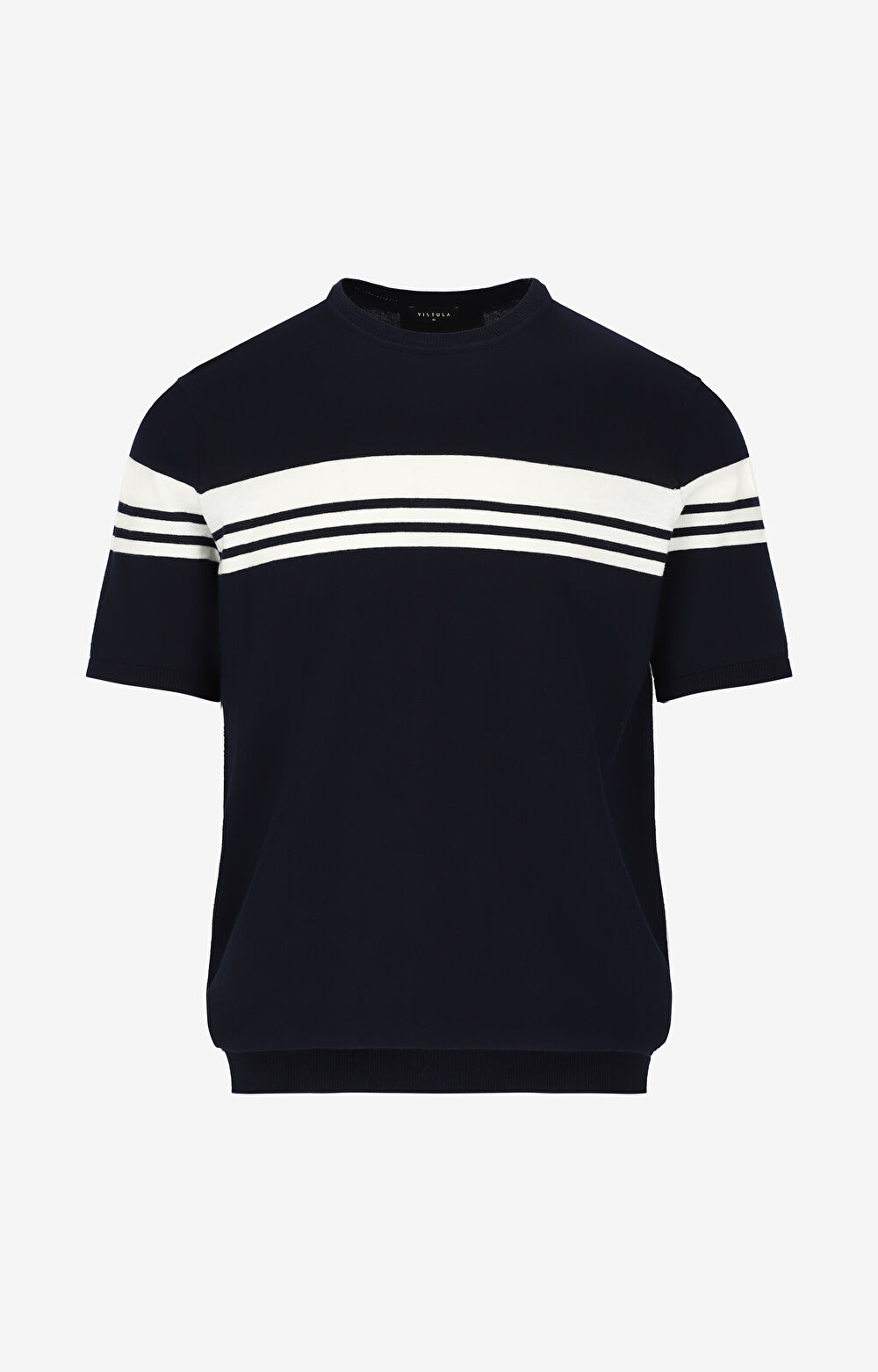 T-shirt swetrowy regular - 2