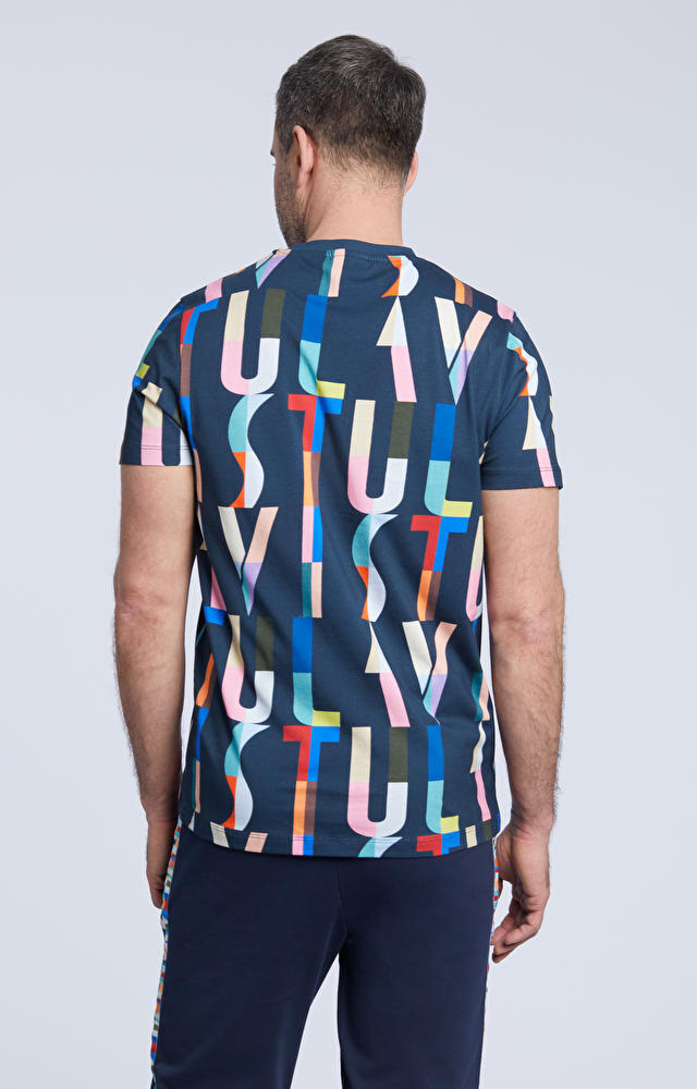 T-shirt z kolorowym nadrukiem - 3