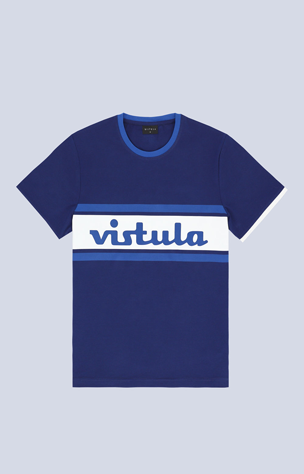 Sportowy t-shirt z logo Vistula retro