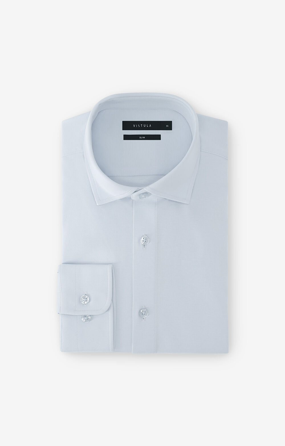 Dzianinowa koszula slim - 2