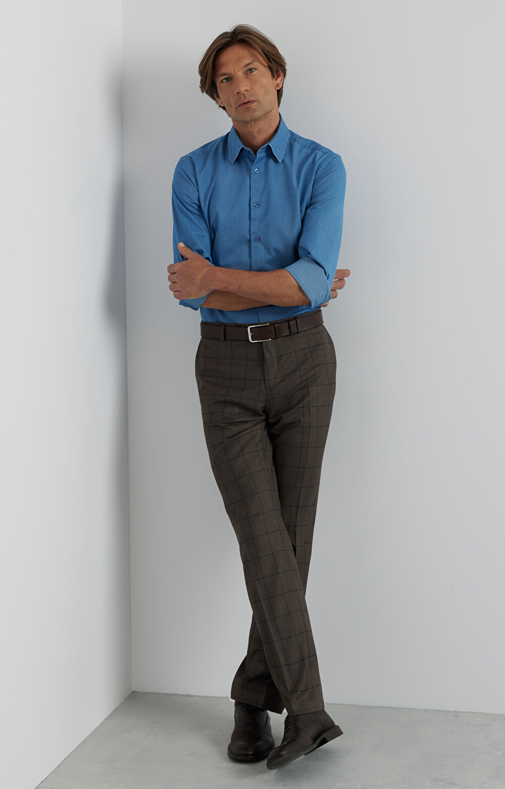 Jeansowa koszula slim - 5