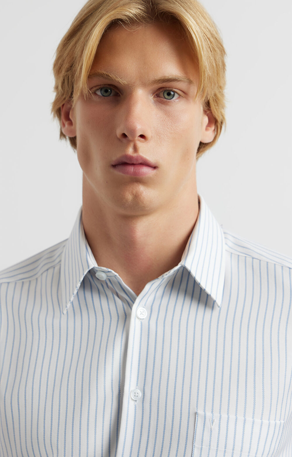 Koszula slim w prążek - 3
