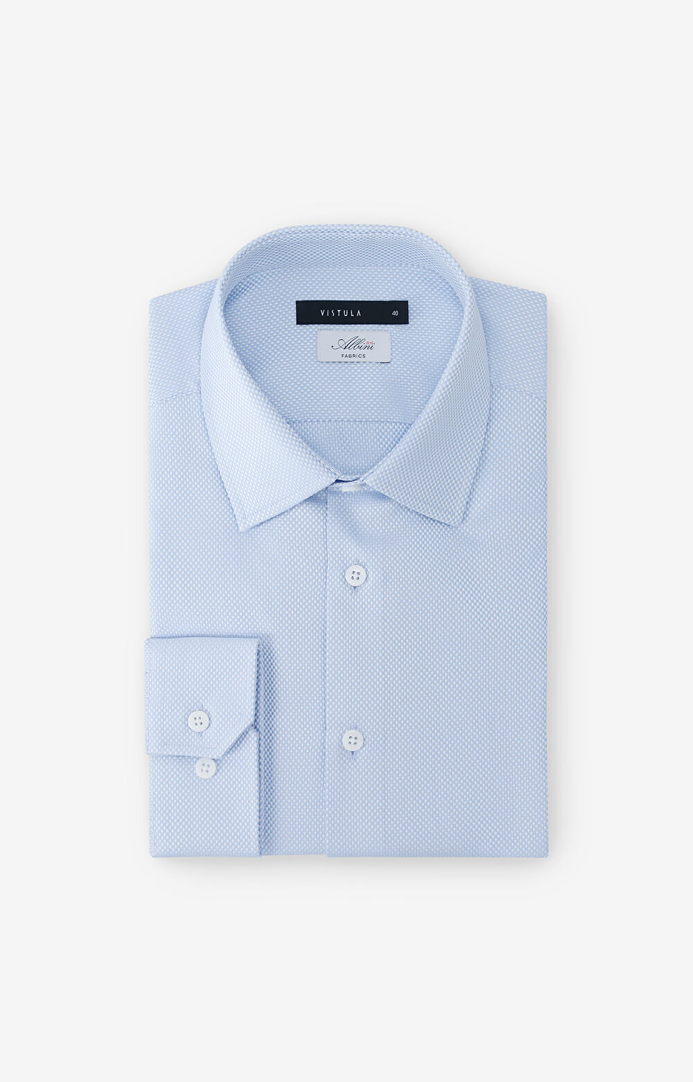 Koszula slim w mikrowzór - 2