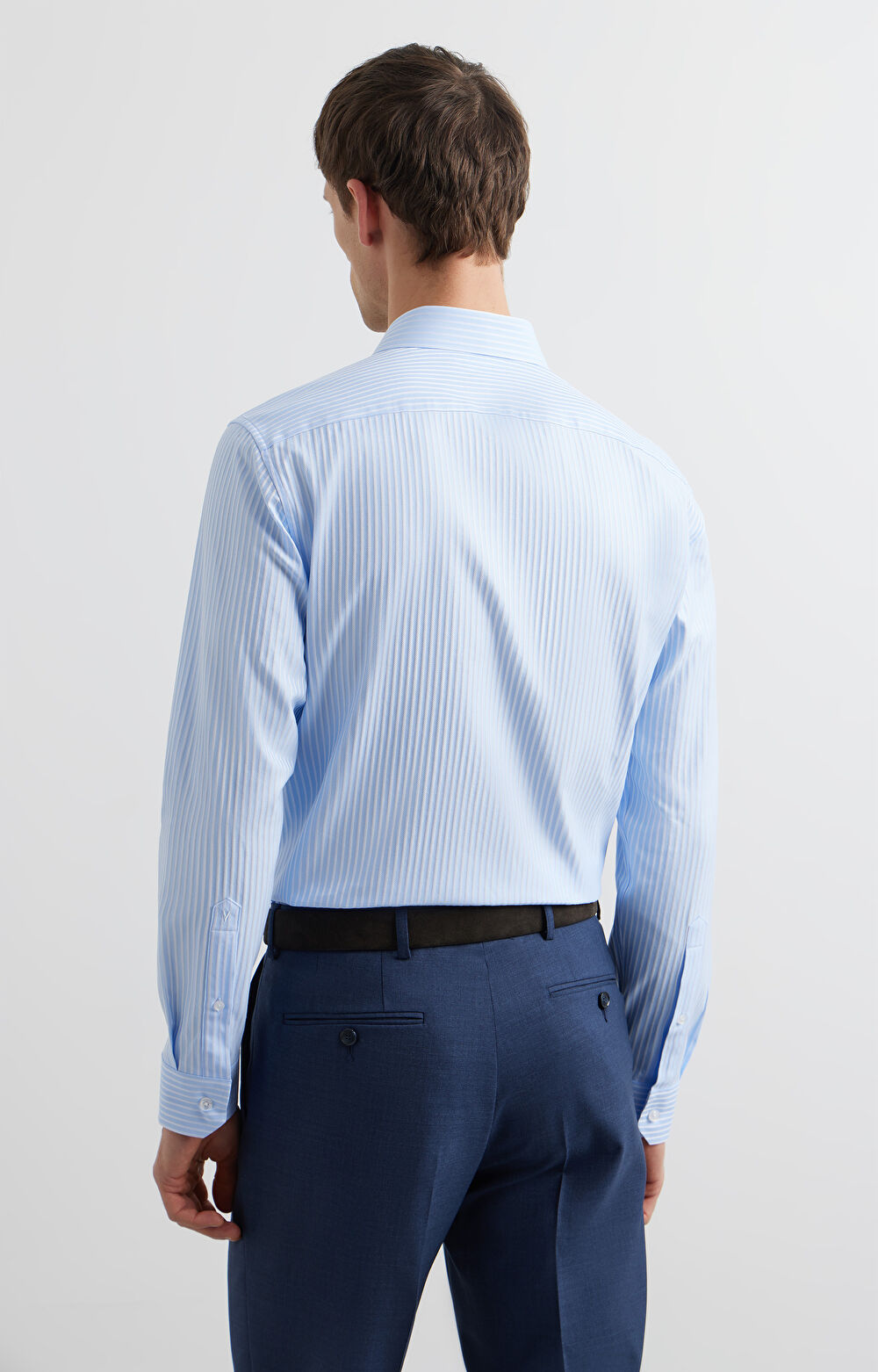 Koszula slim w prążek - 4