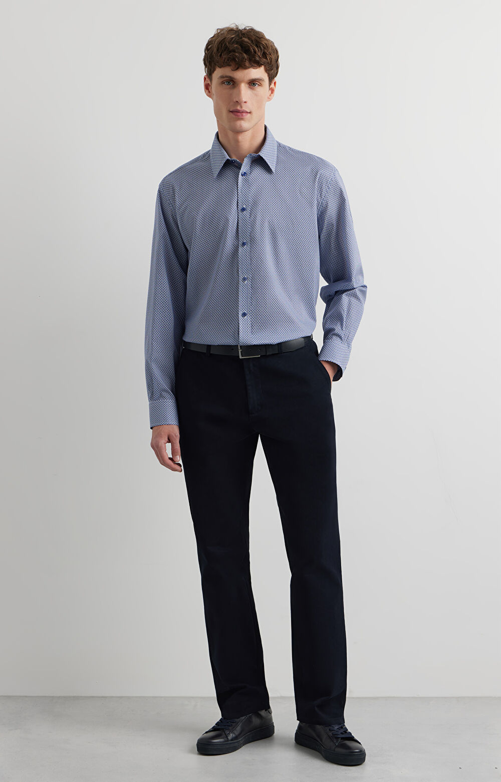 Koszula regular w print - 5