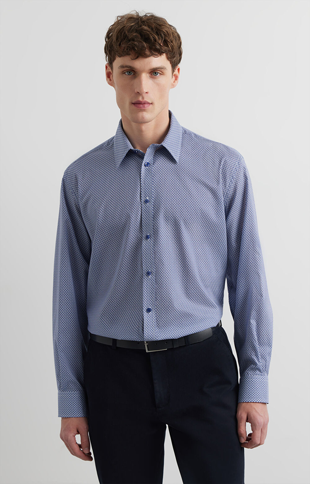 Koszula regular w print - 3