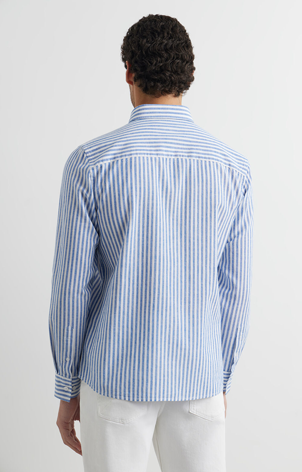 Koszula regular w paski - 4