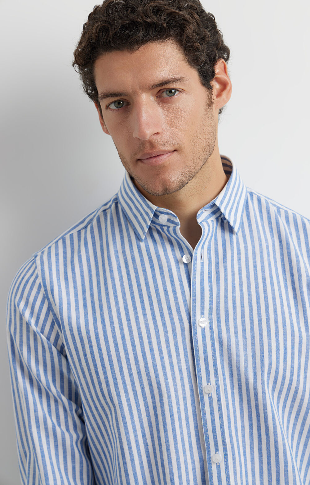 Koszula regular w paski - 3